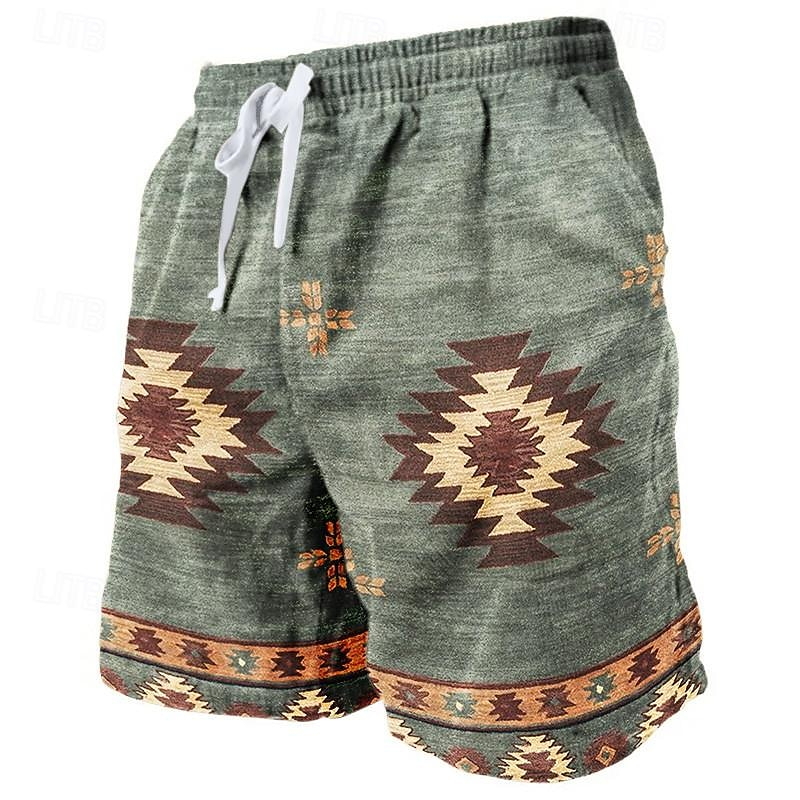 Kids Ethnic Fashion - Pantaloncini da spiaggia stile etnico indiano