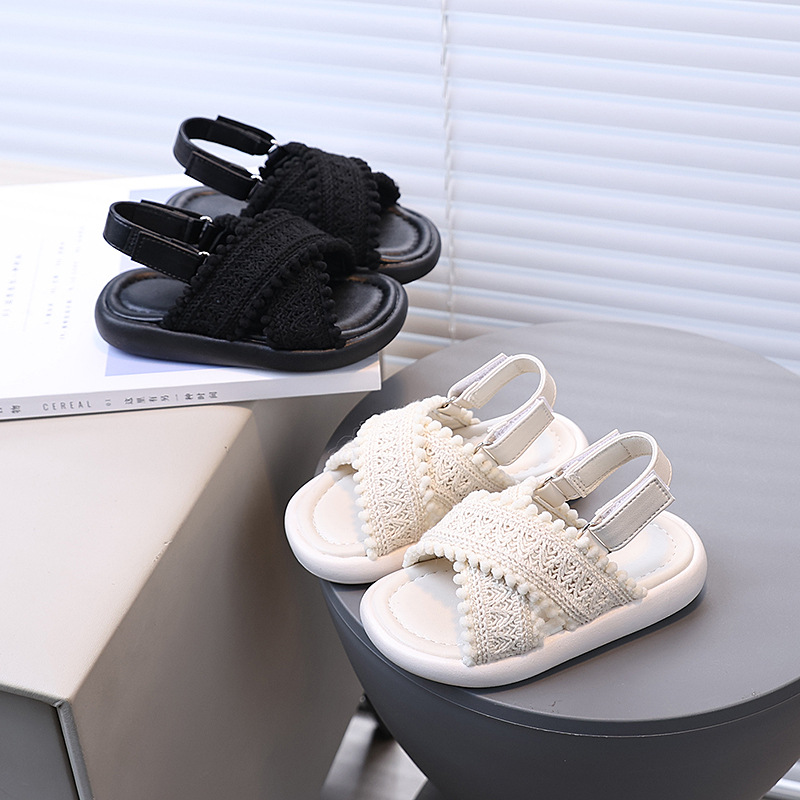 Kids Ethnic Fashion - Sandali Estivi per Bambine, Stile Etnico,