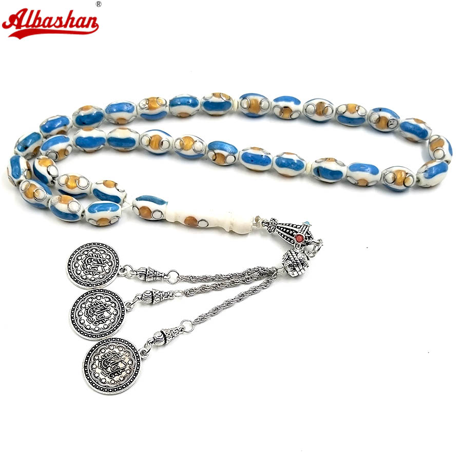 Ethnic Fashion Online - Tasbih in osso di cammello con