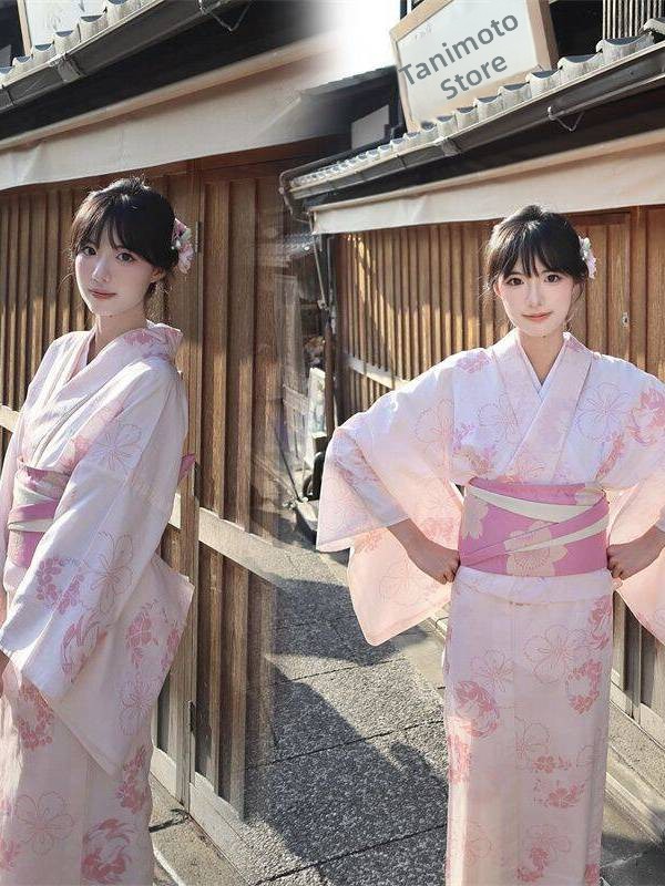 Ethnic Fashion Online - Kimono Tradizionale Giapponese per Fotografia, Costume