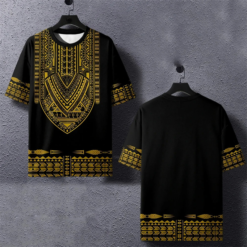 Kids Ethnic Fashion - Summer Harajuku 3D stampato etnico africano