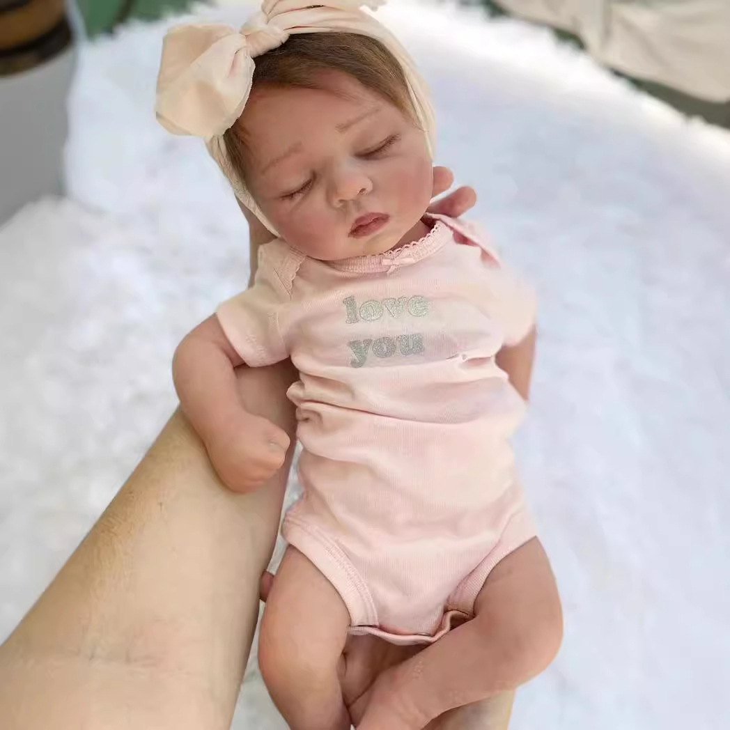 Kids Ethnic Fashion - Bambola Reborn in Silicone Morbido da