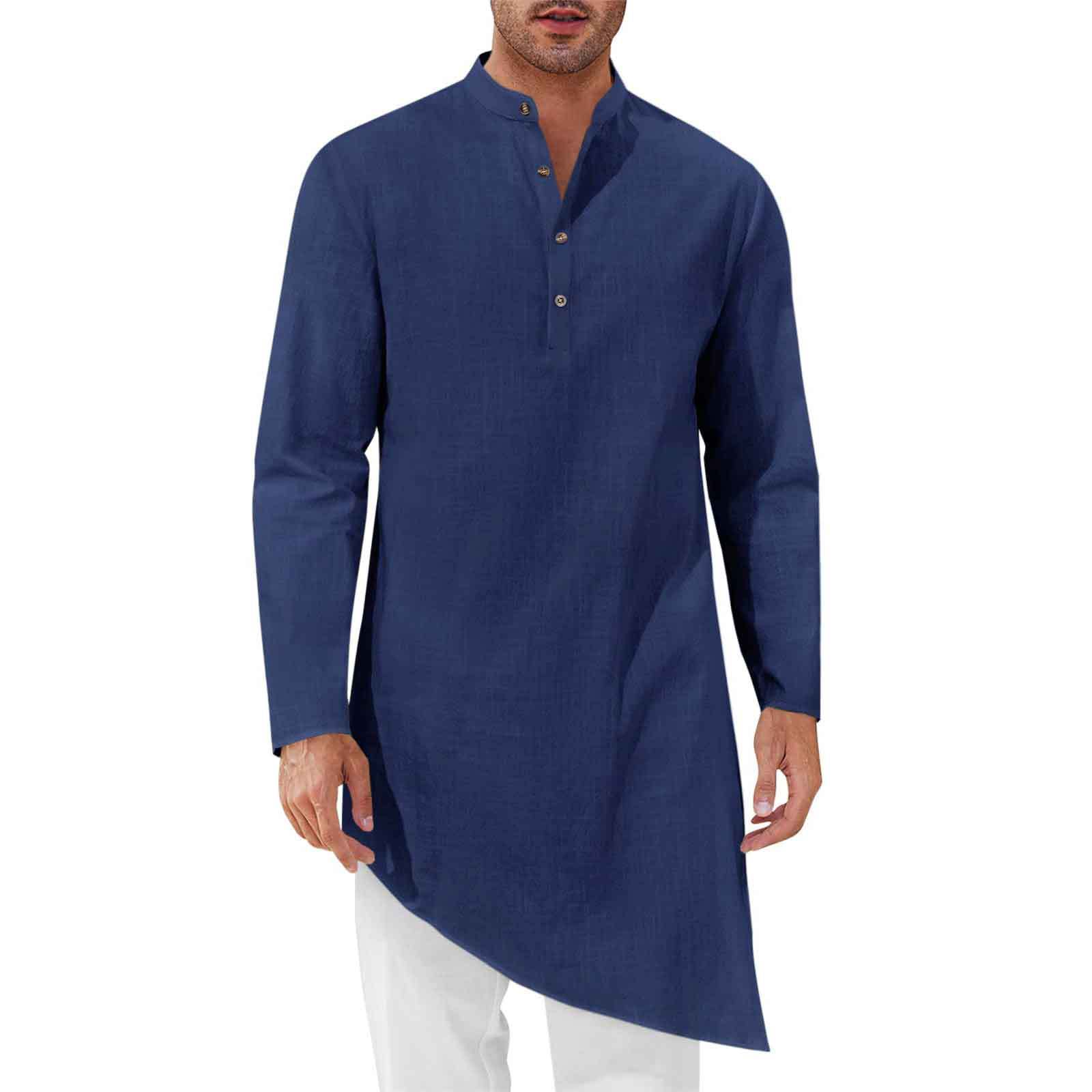 Camicie Lunghe Minimaliste da  - Kurta Men Cotton recensione e prezzo