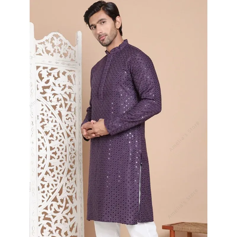 Camicia lunga leggera in coton - Kurta Men Cotton recensione e prezzo