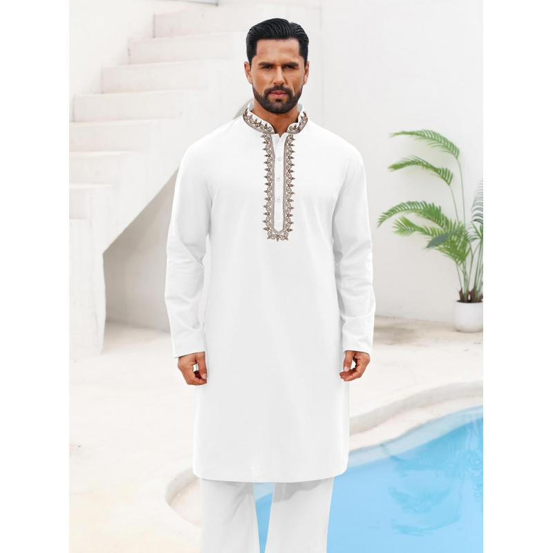 Camicia Kaftan da Uomo in Coto - Kurta Men Cotton recensione e prezzo
