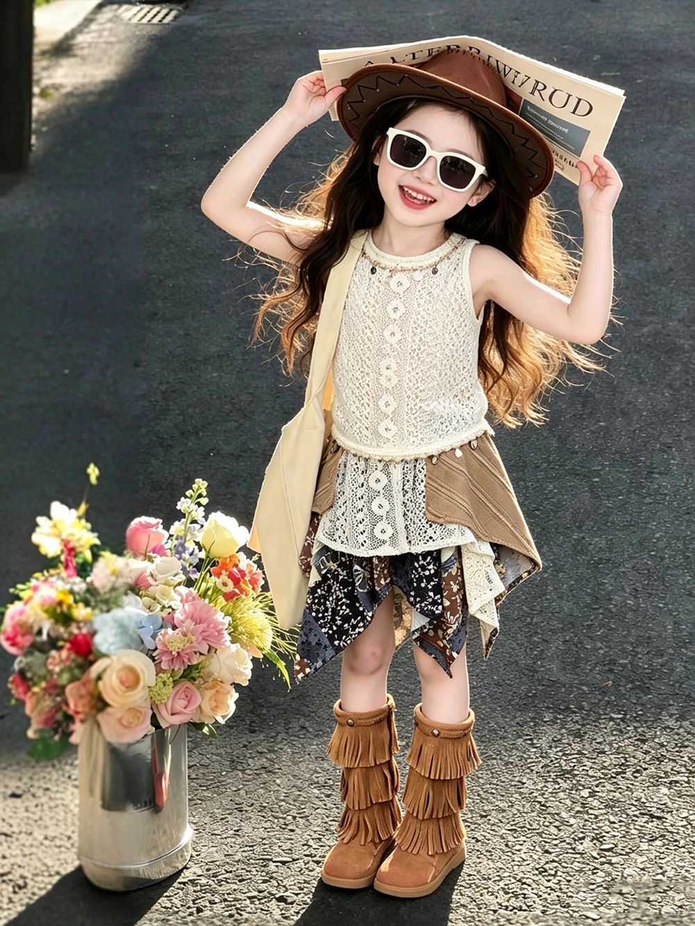 Completo Estivo per Bambine 20 - Kids Ethnic Fashion recensione e prezzo