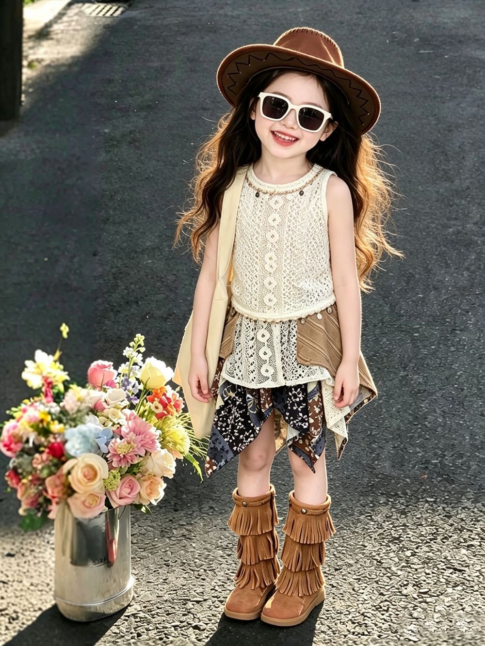 Completo Estivo per Bambine 20 - Kids Ethnic Fashion recensione e prezzo