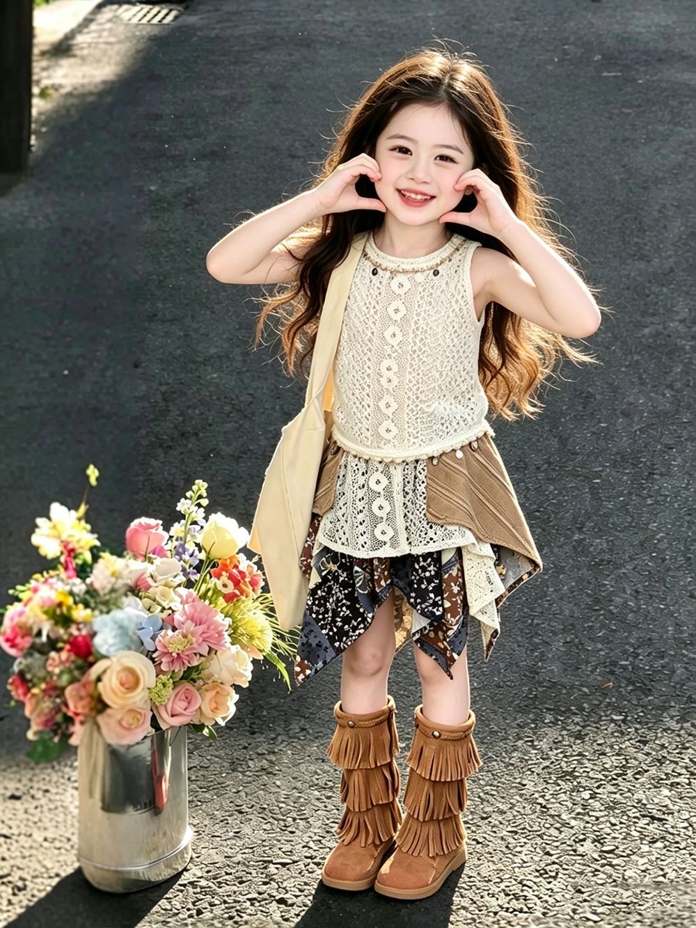 Completo Estivo per Bambine 20 - Kids Ethnic Fashion recensione e prezzo